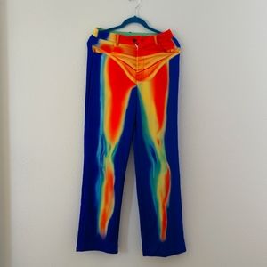 Coachella festival thermal heatseeker  temperature pants s m l unisex do my self